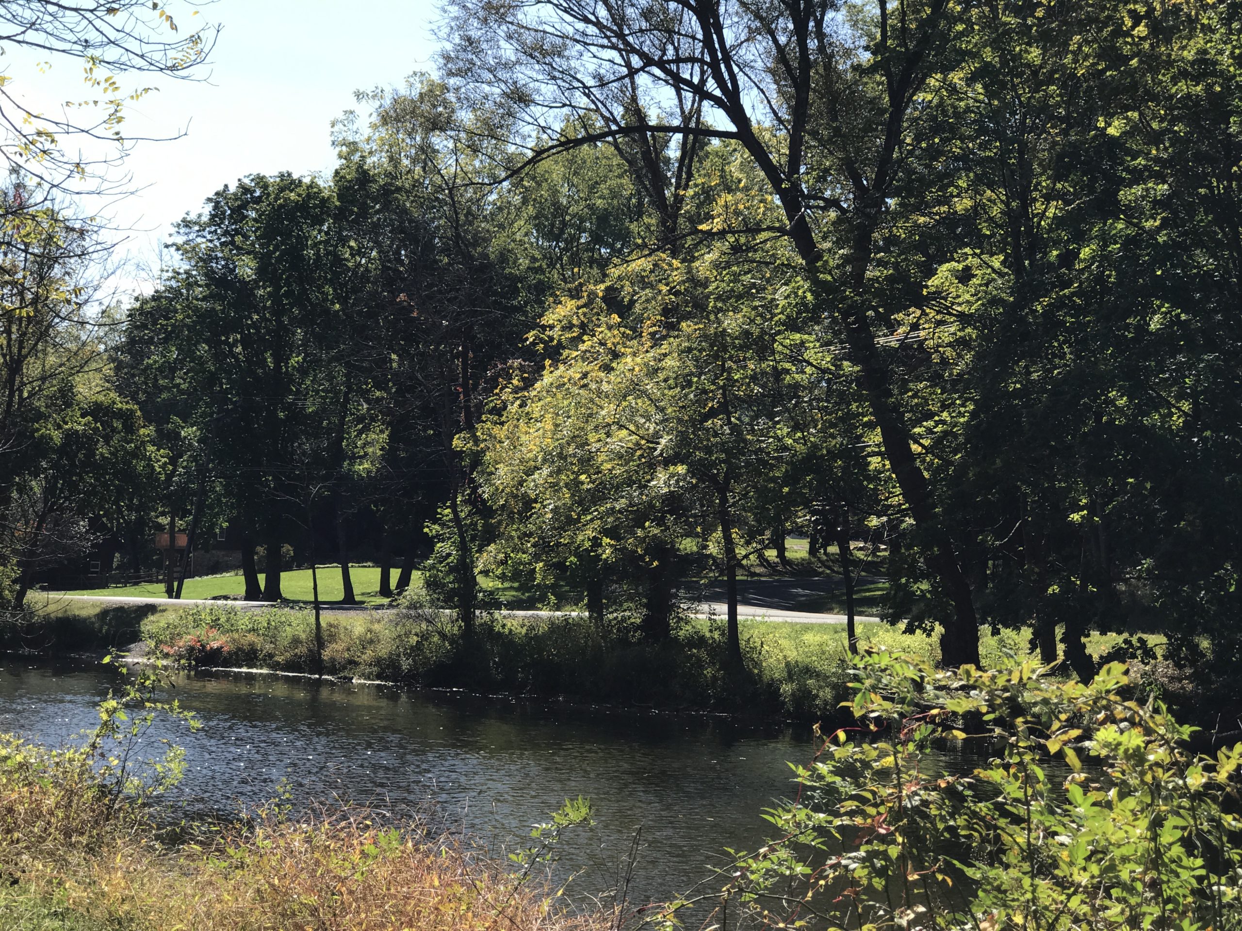 Looking across the Musconetcong River DC