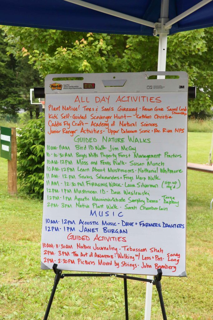 Poster of activities