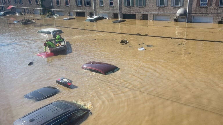 The flooding displaced hundreds of residents in Wilmington, and in Chester and Delaware Counties — some of which have yet to return to their homes — and caused millions of dollars worth of property damage. (Courtesy Tamika Brooks Collick)