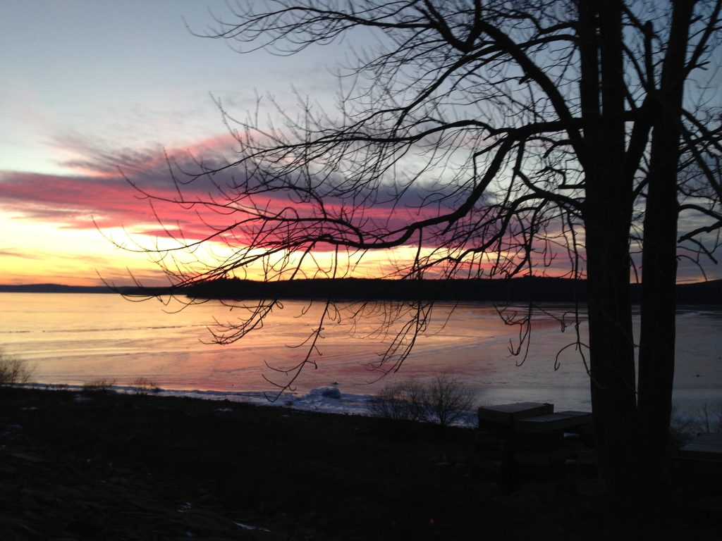Sunset on Lake Wallenpaupack in Northeast Pennsylvania. PHOTO BY MEG MCGUIRE