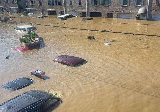 The flooding displaced hundreds of residents in Wilmington, and in Chester and Delaware Counties — some of which have yet to return to their homes — and caused millions of dollars worth of property damage. (Courtesy Tamika Brooks Collick)