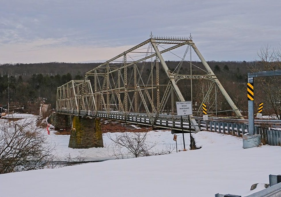 The Skinners Falls Bridge is slated for demolition next month after PennDOT turned down a group's offer to buy it. Photo by Preston Ehrler