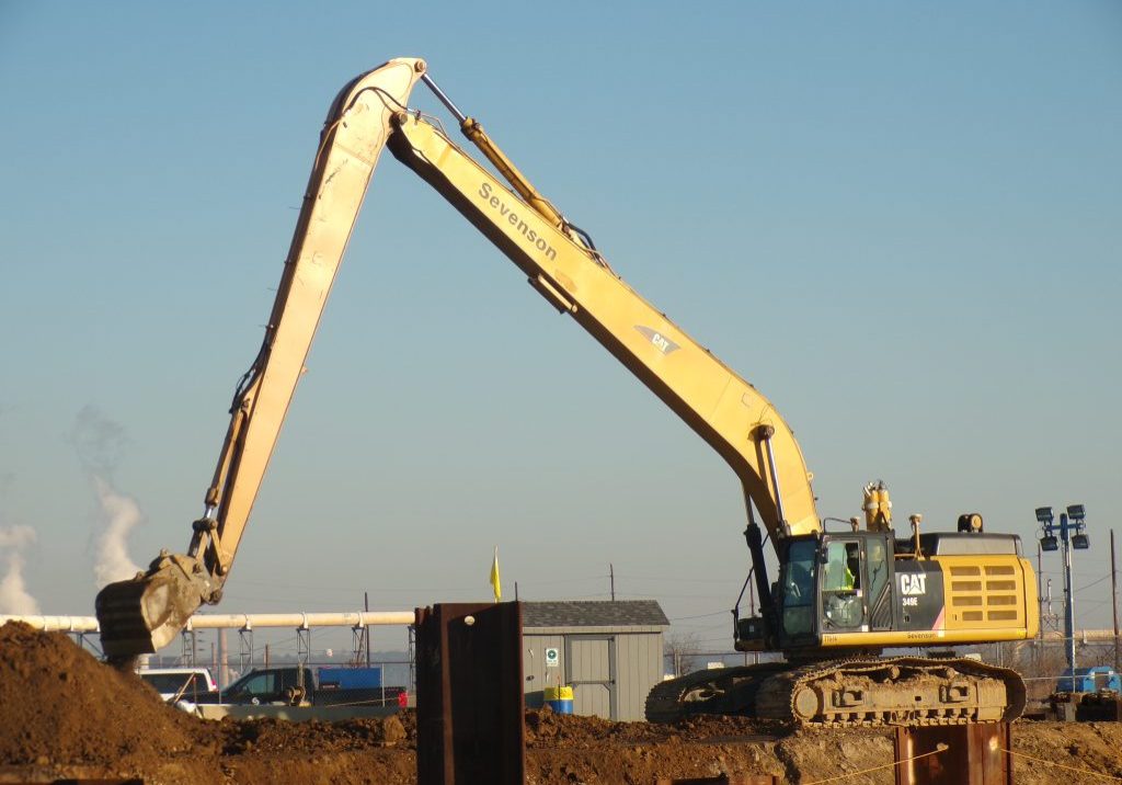 Since excavation work began in 2014, the U.S. Army Corps of Engineers has removed 92,660 cubic yards — about 3,250 garbage trucks’ worth — of material, much of it contaminated with uranium, the key component in the development of an atomic bomb, the Manhattan Project’s core mission. Photo courtesy of U.S. Army Corps of Engineers