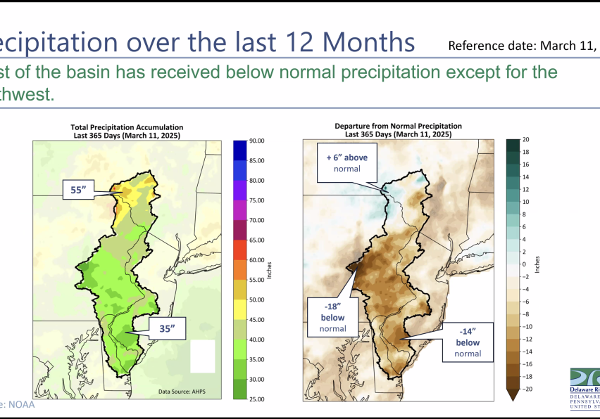 precipitation March 2025